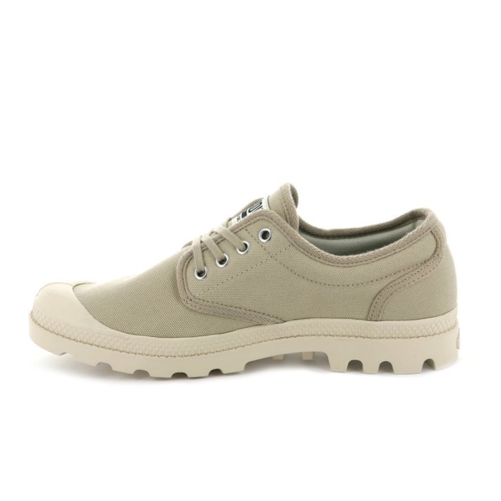 Chaussures Richelieu Palladium Pampa OX Originale Femme Vert Olive | FR AYM854R